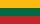 Litvanca (Litvanya) flag