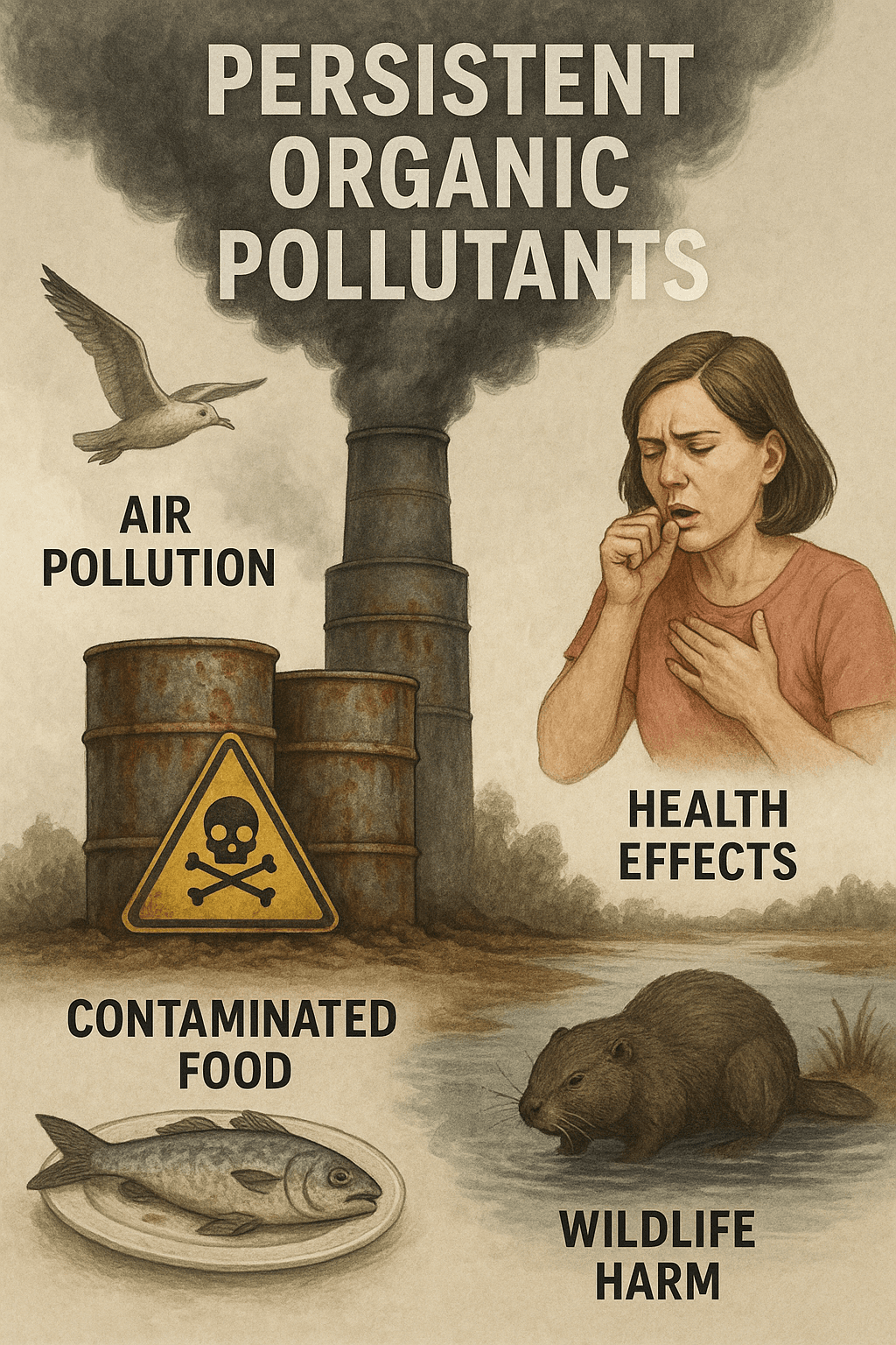 Kalıcı Organik Kirleticiler: Çevresel ve Sağlık Üzerindeki Etkileri